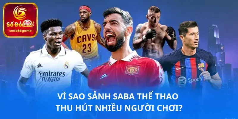 Vì sao sảnh Saba thể thao thu hút nhiều người chơi