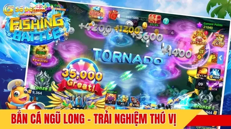 Bắn cá Ngũ Long - Trải nghiệm thú vị