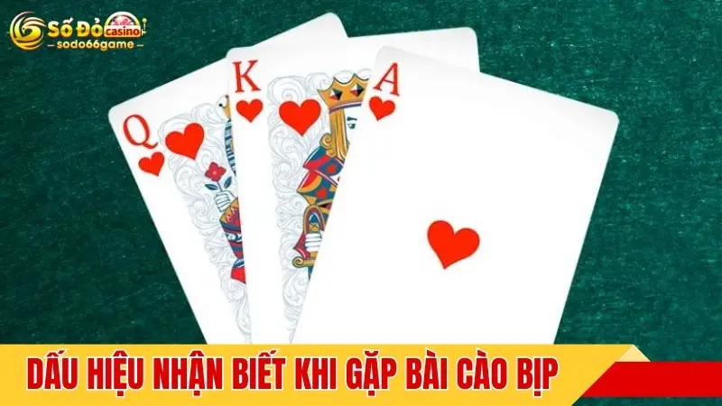 Dấu hiệu nhận biết khi gặp bài cào bịp